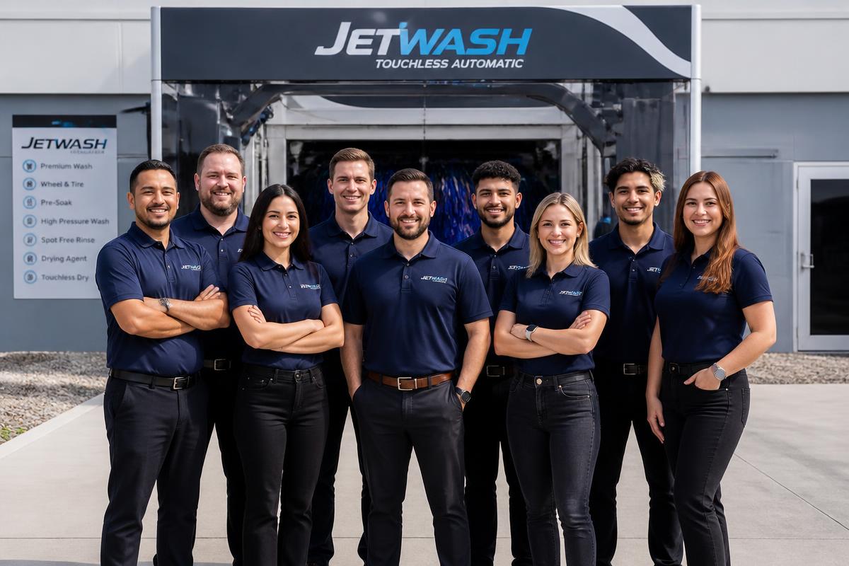 The JetWash engineering and support team